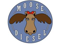 Moose Diesel Sticker - Size Small $2.00